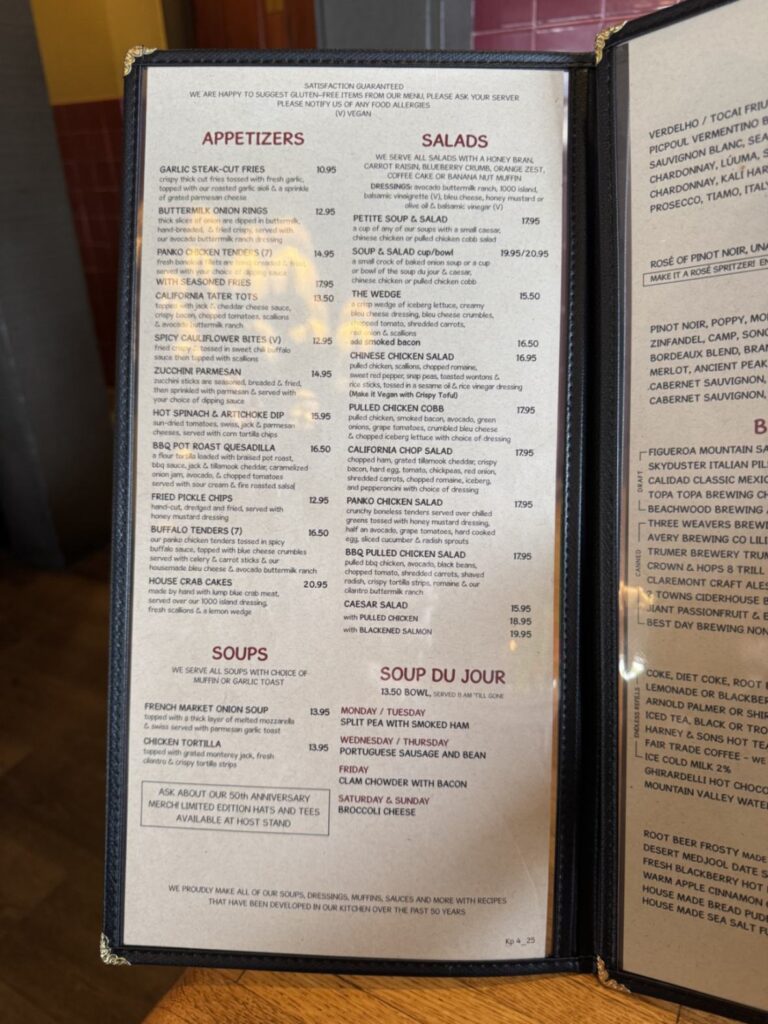 The Kettle Menu 3